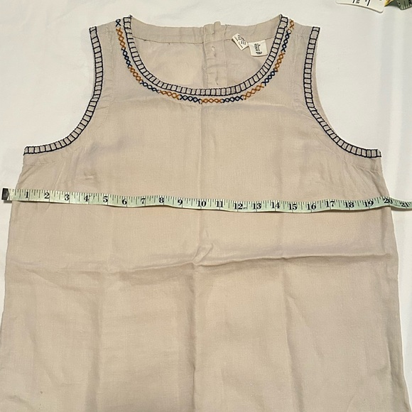 Linen mini dress - Picture 11 of 11